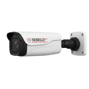 Shield Pro-Visible Security 2MP Full HD IP Bullet Camera with Built-in Mic | 60M IR Night Vision | PoE | IP67 Weatherproof