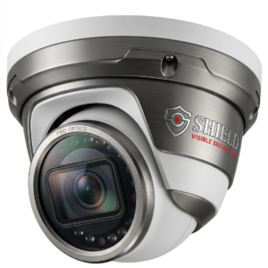 Shield Pro-Visible Security 2MP Full HD IP Dome Camera with Built-in Mic | 30M IR Night Vision | PoE | IP67 Waterproof