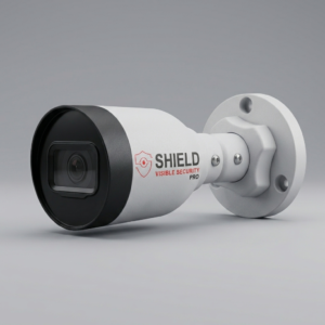 Shield Pro-Visible Security 2MP Full HD IP Bullet Camera with Built-in Mic | 30M IR Night Vision | PoE | IP67 Weatherproof